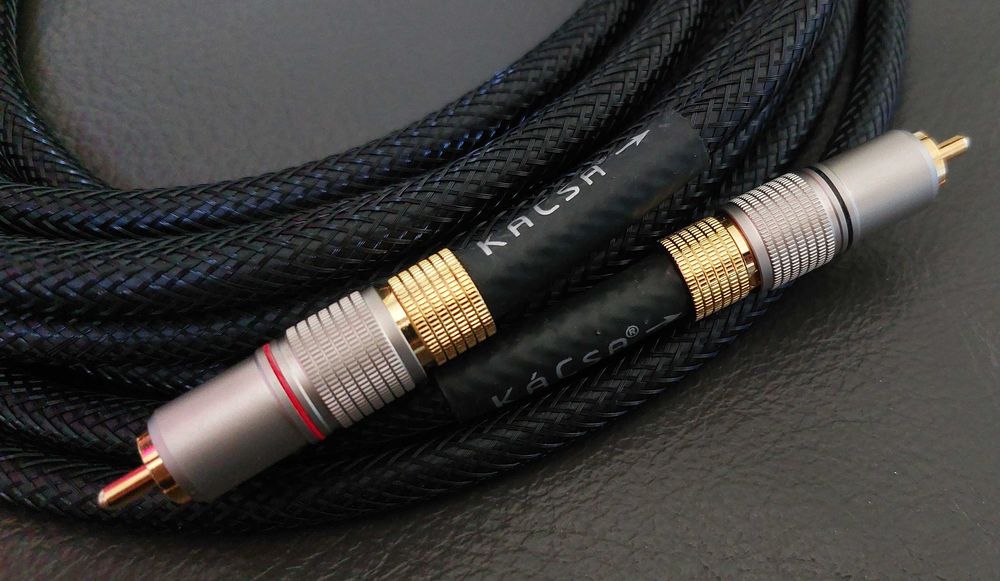 KáCsa® Audio nowa konfekcja kabla subwooferowego KCO-SUB o długości 5 metrów