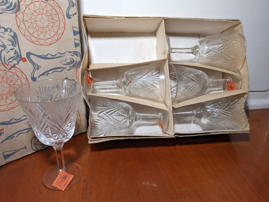 Хрустальні бокали СРСР