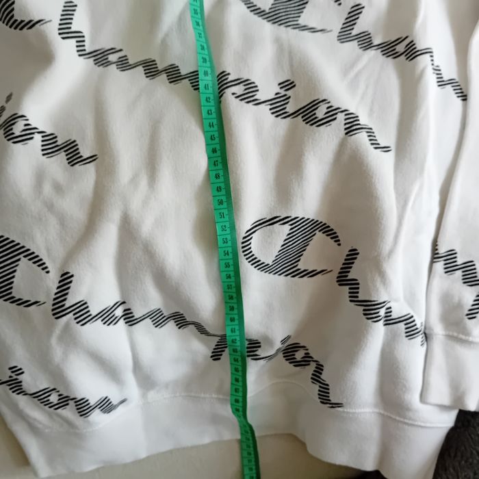 Bluza M Champion biala bawelna
