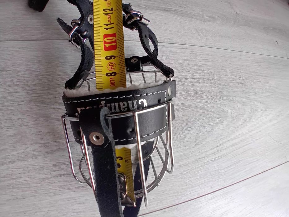 Kaganiec dla małego psa stalowy