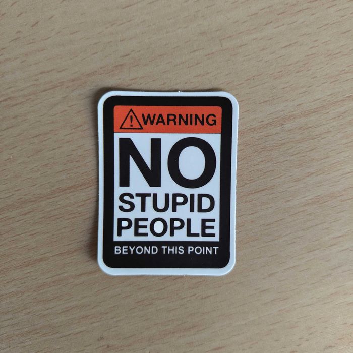 50 Autocolantes Stickers Avisos Warning