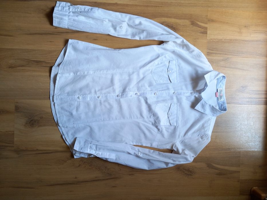 Biała koszula wizytowa Cropp XS