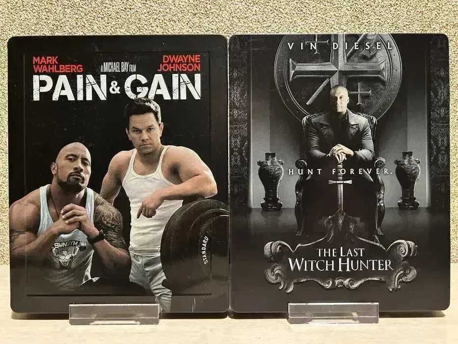 Steelbook Blu-ray Кикбоксер/Трудная мишень/Рэмбо/Паркер/Чикаго