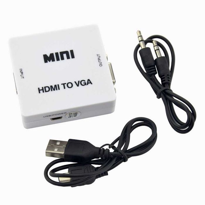 Conversor de HDMI-VGA (HDMI para VGA) | Conversor de Sinal