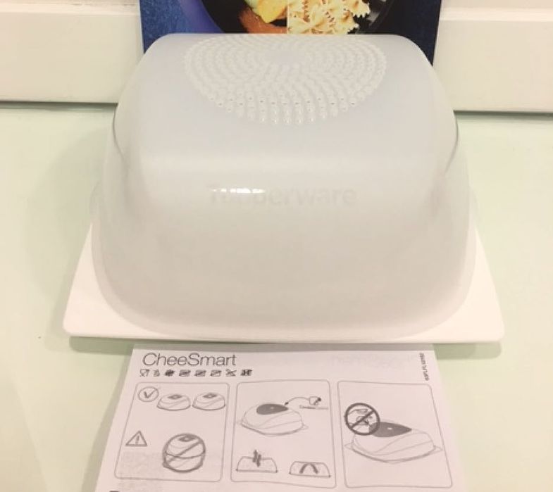 Queijeira Quadrada Tupperware