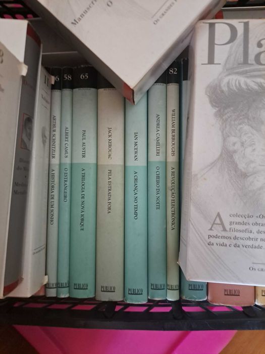 Livros: Grandes Filósofos e Coleção Público