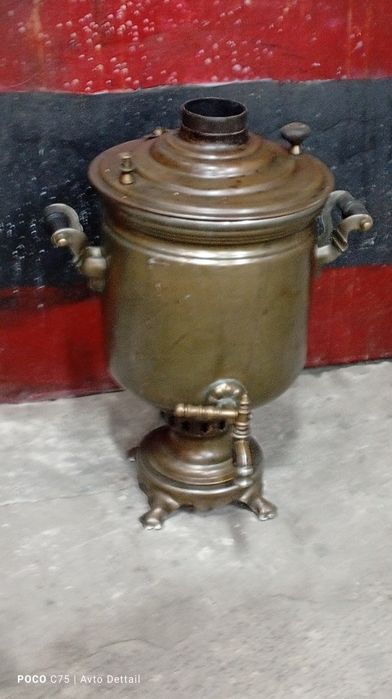 Самовар на дровах для природи чайник