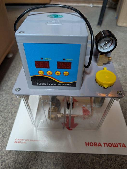 Автоматична масло-станція 2л, 4л (система змащування для верстатів)