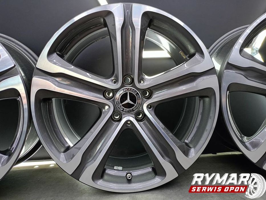 śląsk alufelgi 8x18 5x112 et38 oe mercedes komplet