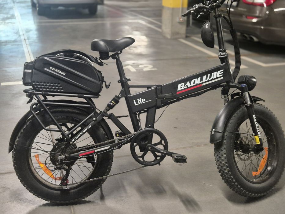 Rower elektryczny składany BAOLUIJE
