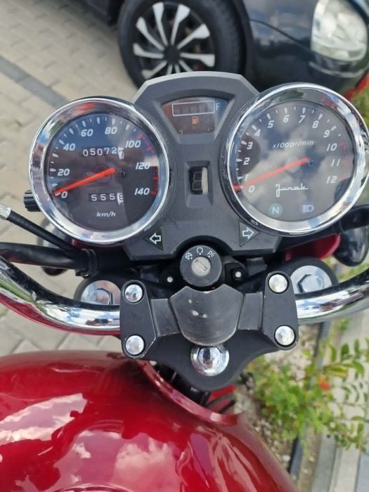 Motocykl Junak 121 poj 125. Rok 2022