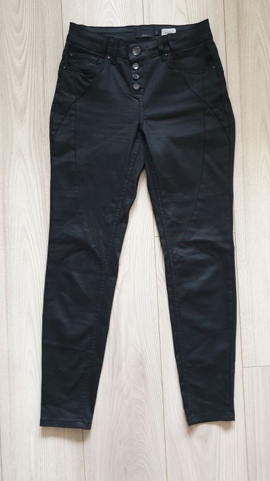 Pulz Rosita skinny Jeans coated czarne 34