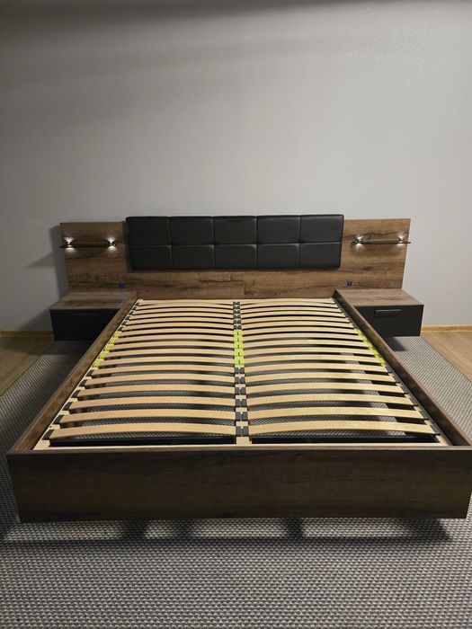 Łóżko + komoda Black Red White