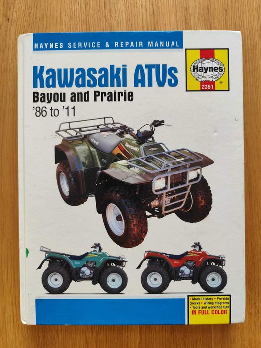Instrukcja Kawasaki ATVs Bayou and Prairie Haynes Quad