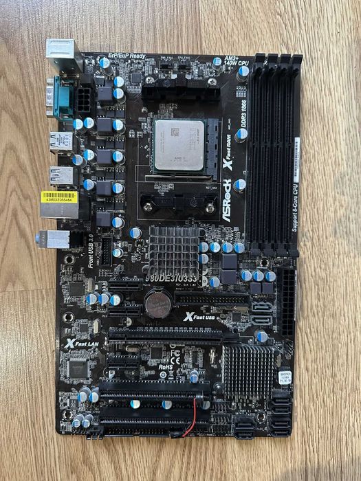 Материнська плата ASRock 980DE3/U3S3 (sAM3+ Процесор FX 6300