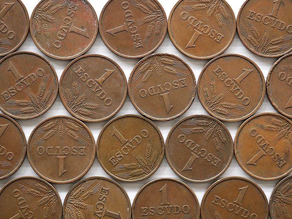 Lote de 21 Moedas 1 Escudo 1972