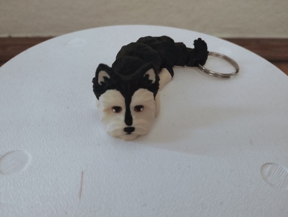 Zawieszka Brelok 3 d , pies jorka
