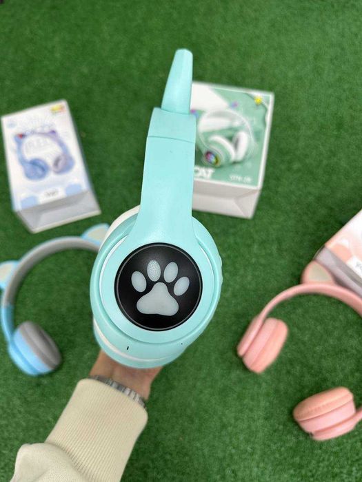 Бездротові НАВУШНИКИ з мікрофоном! Навушники з підсвіткою! Блютуз.