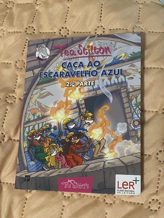 Tea stilton: caça ao escaravelho azul