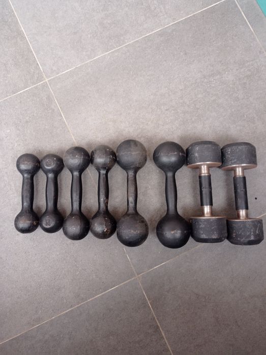 Гантелі чугунні  8  штук
