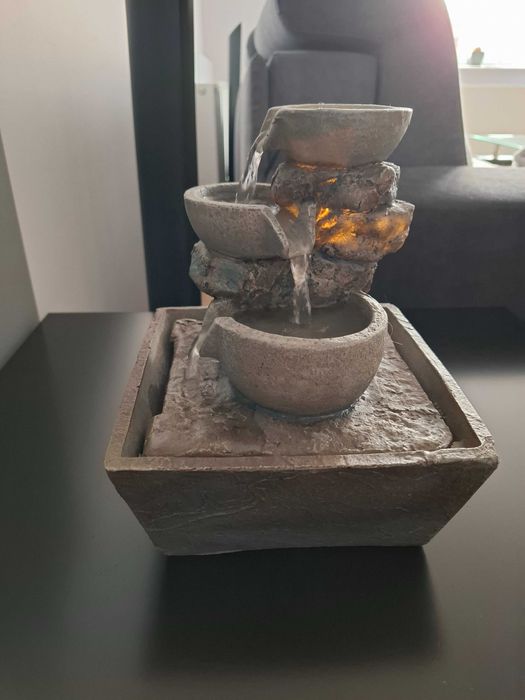 Fontanna kompozytowa "Kaskada" grafitowa