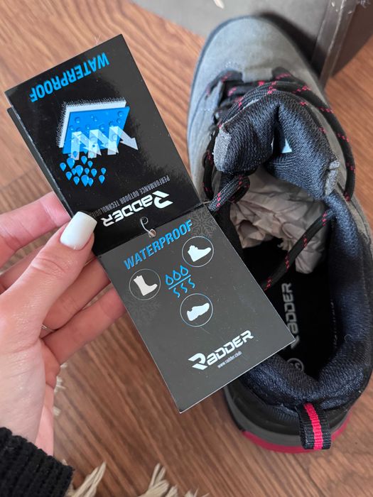 Напівчеревики Radder Wales сірі 007003-020