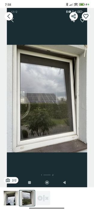 Okna lewy zawias 2 sztuki 140x106 oddam