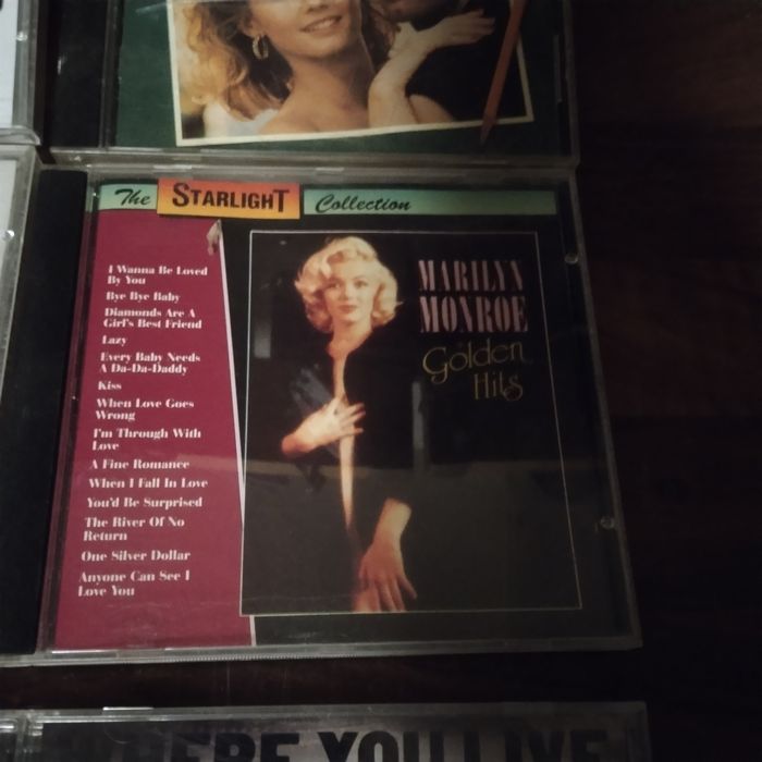 5 płyt CD INXS,Nelly Furtado, Marilyn Monroe,Greace