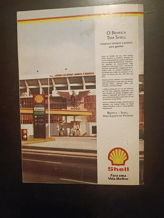 Revista guia dos campeões 1991 Benfica