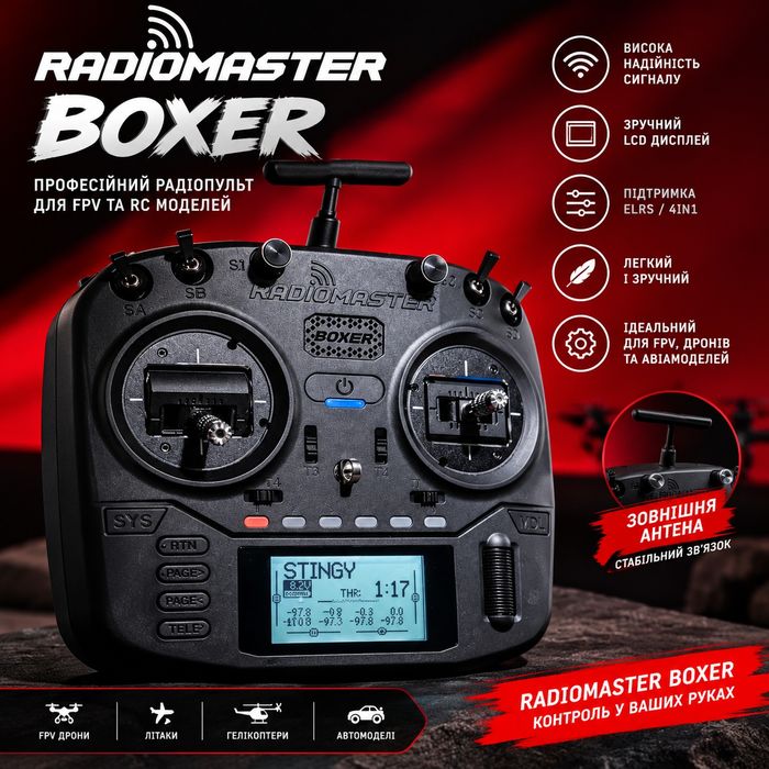 Пульт управління Radiomaster Boxer