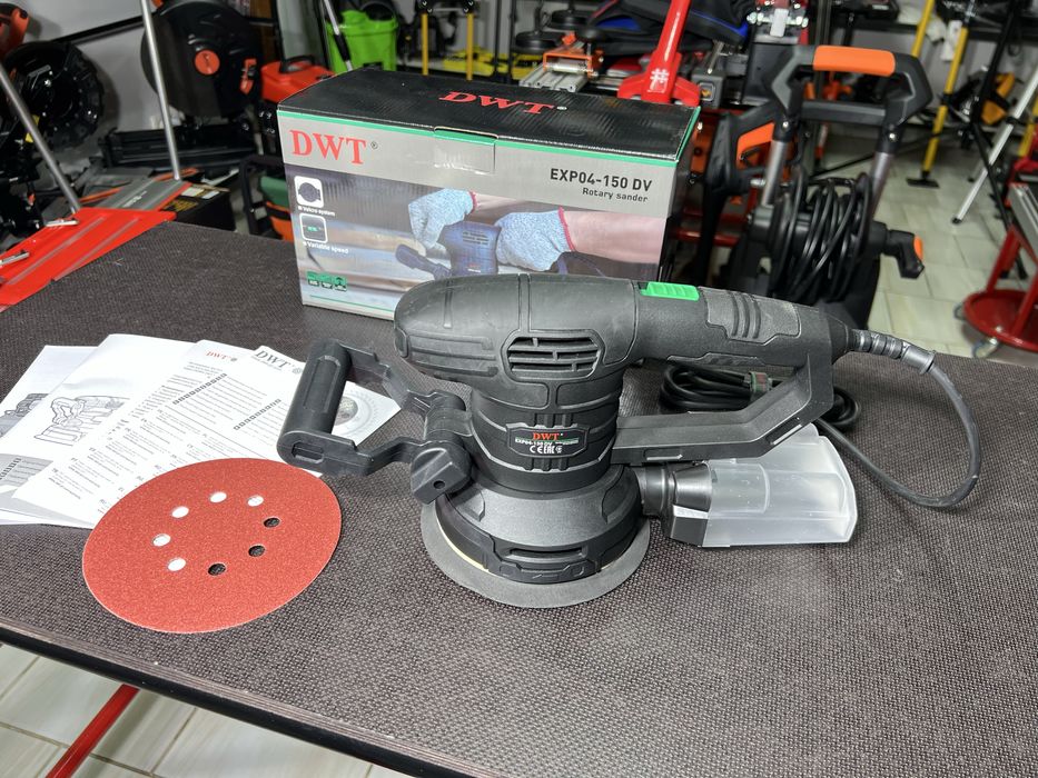 Шлифмашина эксцентриковая DWT EXP04-150 DV - 450 Вт Ø 150 мм