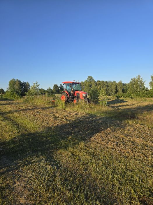 Koszenie nieużytków kosiarka bijakową