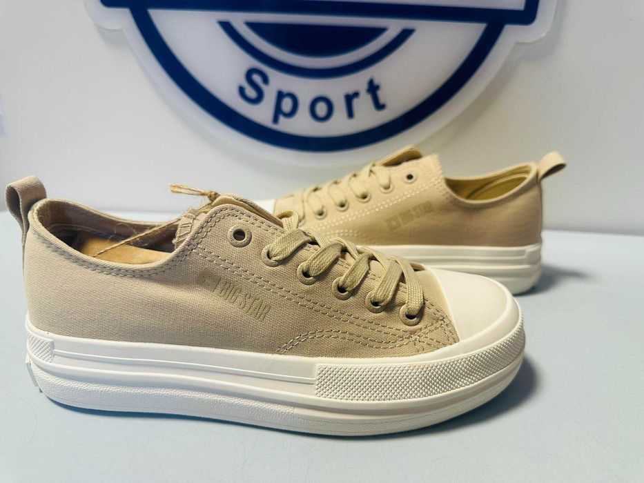 Big Star trampki damskie beżowe 39 - 41 podeszwa LL274969
