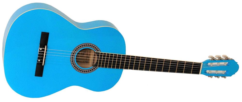 Gitara klasyczna Prima CG-1 4/4 Sky Blue + 3 kostki gitarowe gratis