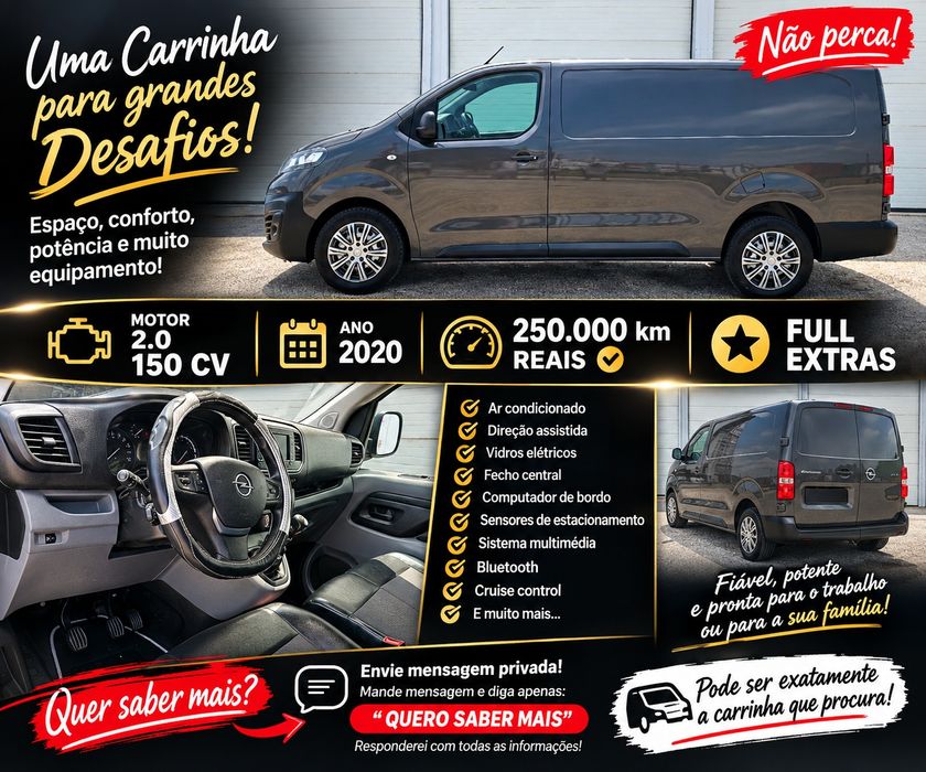 Opel Vivaro L3 (2020 2.0 150cv)