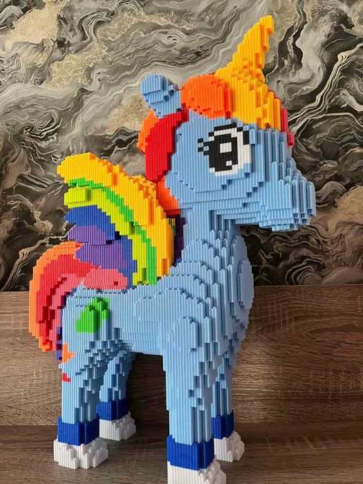 3Д Конструктор Magic Blocks у вигляді ведмедика "Stars" Мишка