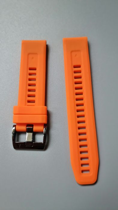 Silikonowy pasek Keweni do Amazfit Falcon pomarańczowy