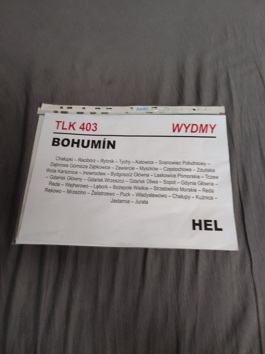 Tablice relacyjnej papierowe na zamówienie