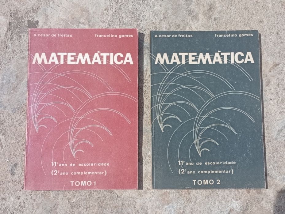 manuais escolares de Matemática destinados ao 11.º ano de escolaridade (antigo 2.º ano complementar)
