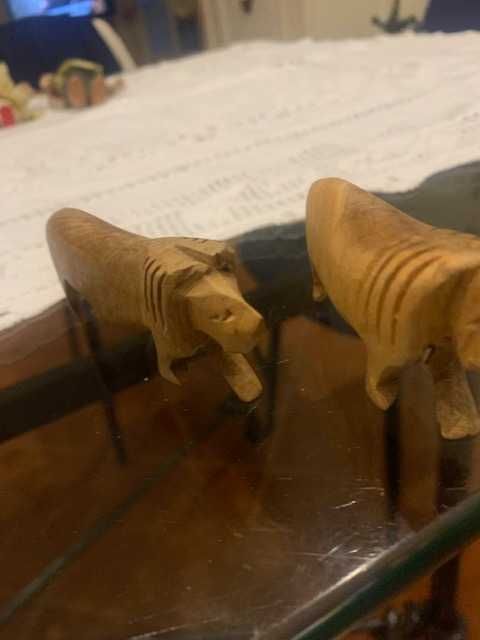 Animais em madeira - Arte Africana