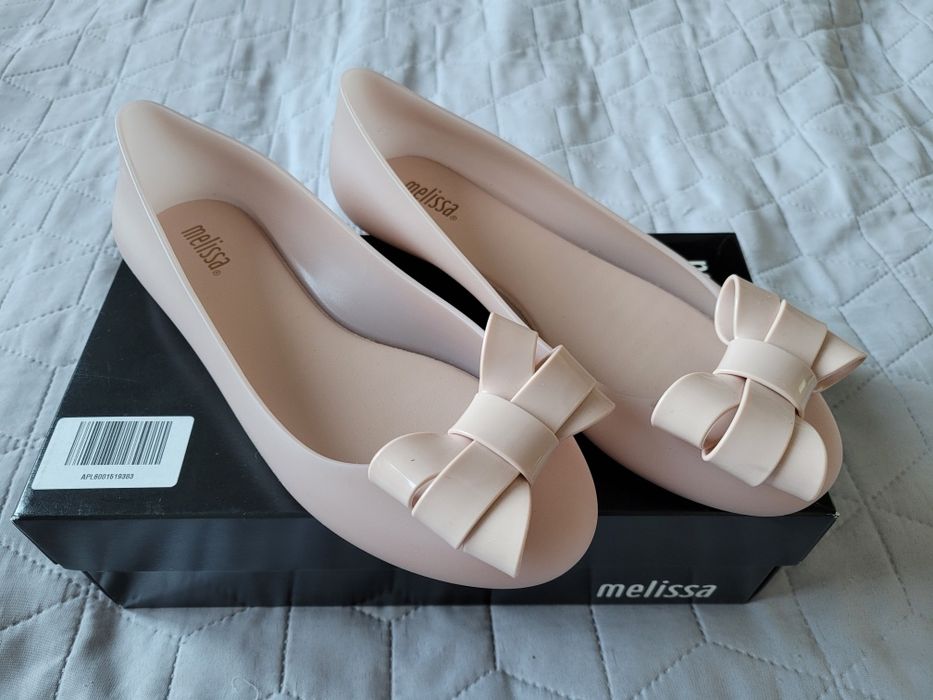 Melissa Sweet Love III AD baleriny różowe kokarda r. 37