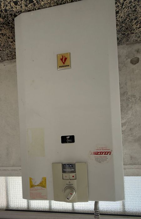 Esquentador Vulcano Elétrico Ventilado de 10 Litros - Gás Natural