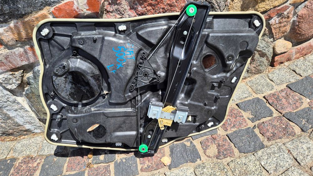 fiat 500x mechanizm podnośnik szyby lewy przód przedni oryginał igła