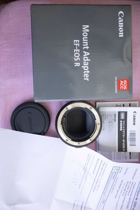 Оригінальний адаптер Canon Mount Adapter EF-EOS R