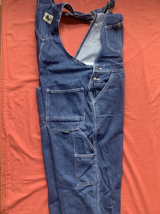Berne Apparel комбинезон джинсовый мужской винтаж