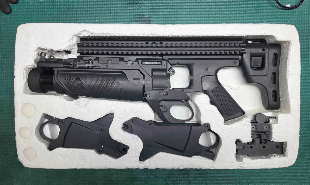 Lança Granadas VFC MK13 EGLM AIRSOFT 40mm (Deluxe version)