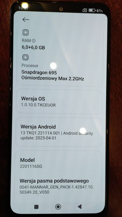 Xiaomi Redmi 11 Pro 5g 12/128 NFC