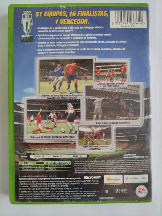 UEFA Euro 2004 | Xbox (360 Compat) |PORTES GRÁTIS| Desconto Disponível