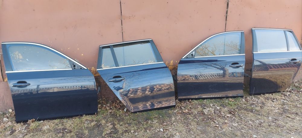 Drzwi prawe lewe przod tyl bmw e60 e61 orientblau
