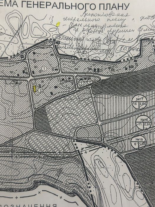 Земельна ділянка 0,083 га с. Жеребʼятин